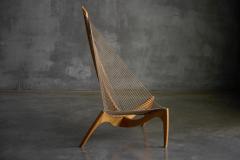 J rgen H velskov Harp Chair by J rgen H velskov for Christensen Larsen Denmark 1960s - 4632386