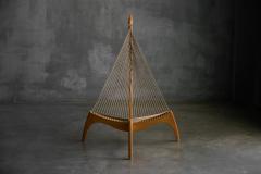 J rgen H velskov Harp Chair by J rgen H velskov for Christensen Larsen Denmark 1960s - 4632391