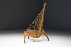 J rgen H velskov Harp Chair by J rgen H velskov for Christensen Larsen Denmark 1960s - 4632393