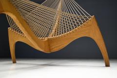 J rgen H velskov Harp Chair by J rgen H velskov for Christensen Larsen Denmark 1960s - 4632395