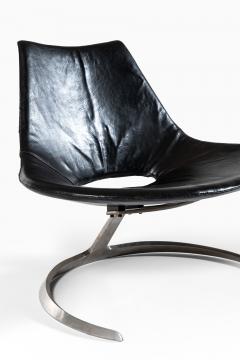 J rgen Kastholm Preben Fabricius Easy Chair Model Scimitar Produced by Ivan Schlecter - 1850515