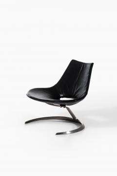 J rgen Kastholm Preben Fabricius Easy Chair Model Scimitar Produced by Ivan Schlecter - 1850516