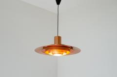 J rgen Kastholm Preben Fabricius Large ceiling lamp mod P367 in copper colored metal  - 2776689