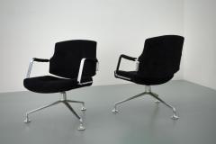 J rgen Kastholm Preben Fabricius Set of 4 FK 84 Armchairs by Fabricius and Kastholm for Kill Int Denmark 1962 - 3188443