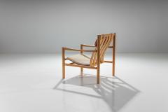 J rgen Nilsson Pair of Handmade Oak Lounge Chairs by J rgen Nilsson Denmark 1964 - 1079411