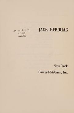 JACK KEROUAC Desolation Angels - 2872536