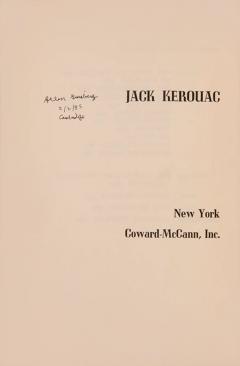 JACK KEROUAC Desolation Angels by Jack KEROUAC - 3492906