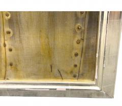 JAMES A BUCHMEN MONUMENTAL STEEL VERTICALS FRAMED METAL WALL SCULPTURE BY JAMES BUCHMAN - 4694456