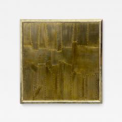JAMES A BUCHMEN MONUMENTAL STEEL VERTICALS FRAMED METAL WALL SCULPTURE BY JAMES BUCHMAN - 4695195
