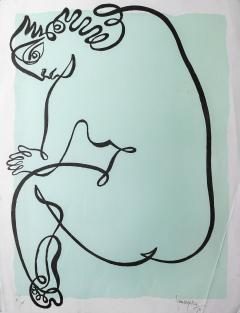 JEAN NEGULESCO JEAN NEGULESCO CONTINUOUS LINE DRAWINGS GREEN - 1360596