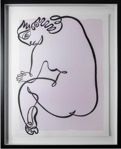 JEAN NEGULESCO JEAN NEGULESCO CONTINUOUS LINE DRAWINGS PINK - 1358497