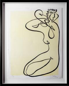 JEAN NEGULESCO JEAN NEGULESCO CONTINUOUS LINE DRAWINGS YELLOW - 1358504