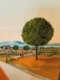 JEAN PIERRE SERRIER FRENCH SURREALIST FEMALE PORTRAIT LANDSCAPE BY JEAN PIERRE SERRIER - 4453178