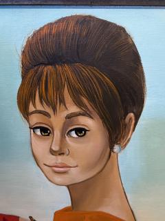 JEAN PIERRE SERRIER FRENCH SURREALIST FEMALE PORTRAIT LANDSCAPE BY JEAN PIERRE SERRIER - 4453183