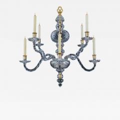 JEROM JOHNSON A GEORGE II CUT GLASS CHANDELIER ATTRIBUTED TO JEROM JOHNSON - 4351204