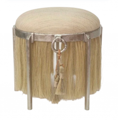 JM Szymanski Horsehair Stool - 4770330