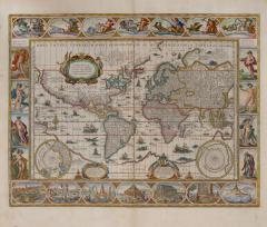 JOHANNES BLAEU Set of World Four Continents BLAEU Johannes  - 2907750