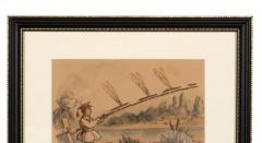 JOHN LEECH Framed Watercolor By Illustrator John Leech - 4138878