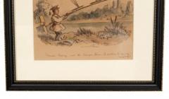 JOHN LEECH Framed Watercolor By Illustrator John Leech - 4138886