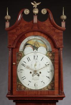 JOHN NICHOLL FEDERAL TALL CASE CLOCK BY JOHN NICHOLL - 3941776