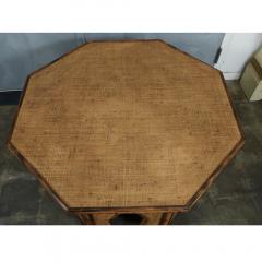 JW Custom Line Tiger Bamboo Octagonal Coffee Table - 1584616