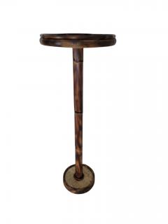 JW Custom Line Tiger Rattan Bamboo Martini Table - 4761453