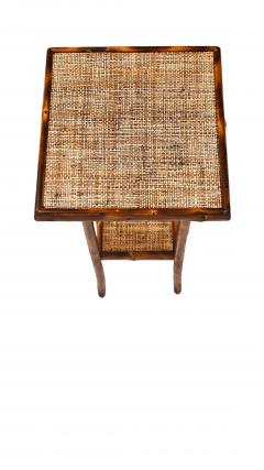 JW Custom Line Tiger Rattan Bamboo Plant Stand - 4761462