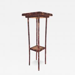 JW Custom Line Tiger Rattan Bamboo Plant Stand - 4761911