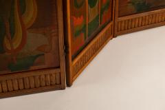 Jaap Gidding Art Deco Amsterdam School Room Divider attr to Jaap Gidding The Netherlands - 4406327