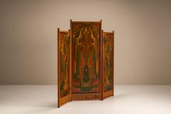 Jaap Gidding Art Deco Amsterdam School Room Divider attr to Jaap Gidding The Netherlands - 4406336