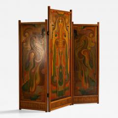 Jaap Gidding Art Deco Amsterdam School Room Divider attr to Jaap Gidding The Netherlands - 4412034