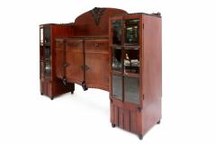 Jaap Gidding Mahogany Sideboard Amsterdam School - 265359