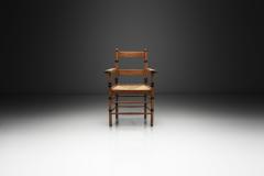 Jac Levee Amsterdamse School Oak Chair by Jac Levee The Netherlands 1930s - 4543402