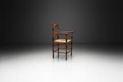 Jac Levee Amsterdamse School Oak Chair by Jac Levee The Netherlands 1930s - 4543403