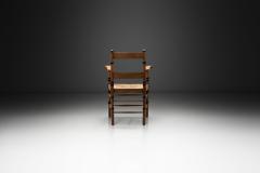 Jac Levee Amsterdamse School Oak Chair by Jac Levee The Netherlands 1930s - 4543404