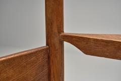 Jac Levee Amsterdamse School Oak Chair by Jac Levee The Netherlands 1930s - 4543410