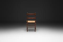 Jac Levee Wood and Wicker Chair by N V Jac Levee The Netherlands Early 20th Century - 4685199