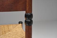 Jac Levee Wood and Wicker Chair by N V Jac Levee The Netherlands Early 20th Century - 4685204