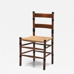 Jac Levee Wood and Wicker Chair by N V Jac Levee The Netherlands Early 20th Century - 4692025