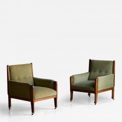 Jac van den Bosch Lounge Chairs by Jac van den Bosch Netherlands 1920s - 4544741