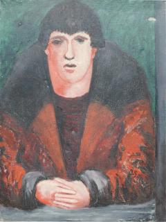 Jacinto Salvado Deco era Jacinto Salvado oil painting Harlequin model - 4640599