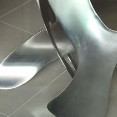 Jack Arnold Two Stainless Steel Abstract Sculptures Jack Arnold - 4604949