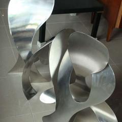 Jack Arnold Two Stainless Steel Abstract Sculptures Jack Arnold - 4604956