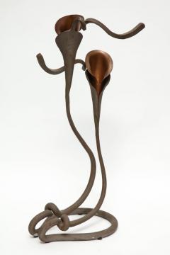 Jack Brubaker Brubaker Copper Lilly Candlestick - 883702