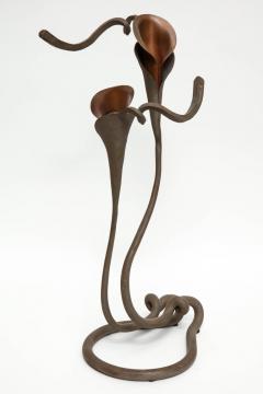 Jack Brubaker Brubaker Copper Lilly Candlestick - 883705