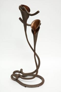 Jack Brubaker Brubaker Copper Lilly Candlestick - 883706