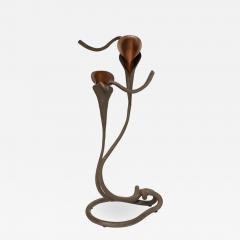 Jack Brubaker Brubaker Copper Lilly Candlestick - 883808