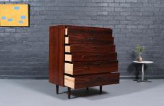 Jack Cartwright Jack Cartwright Brazilian Rosewood Highboy Dresser for Founders - 4592875