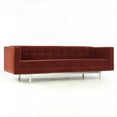 Jack Cartwright Jack Cartwright Mid Century Chrome and Mohair Sofa - 3694329