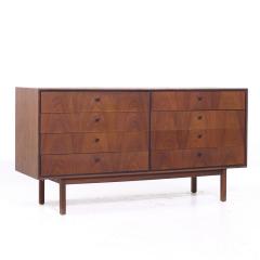 Jack Cartwright Jack Cartwright for Founders Mid Century Walnut Lowboy Dresser - 4072670